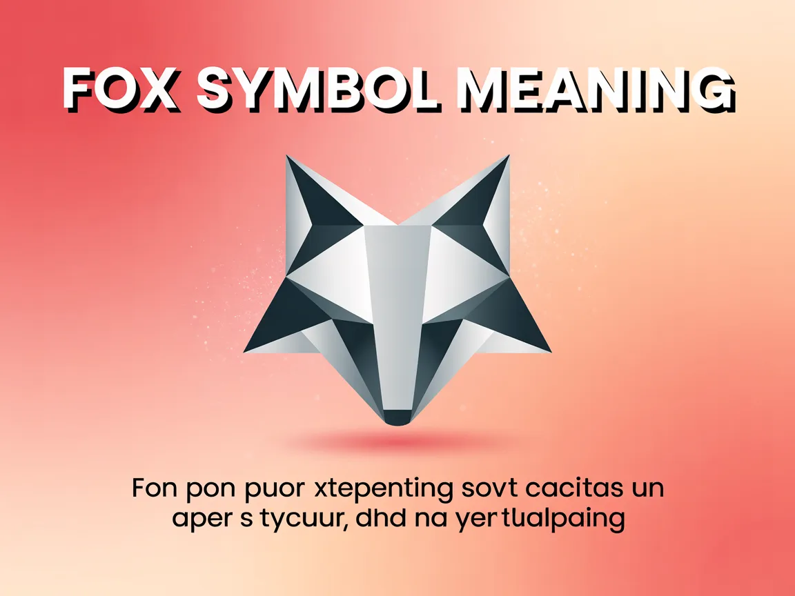 Fox Symbol Meaning 2026