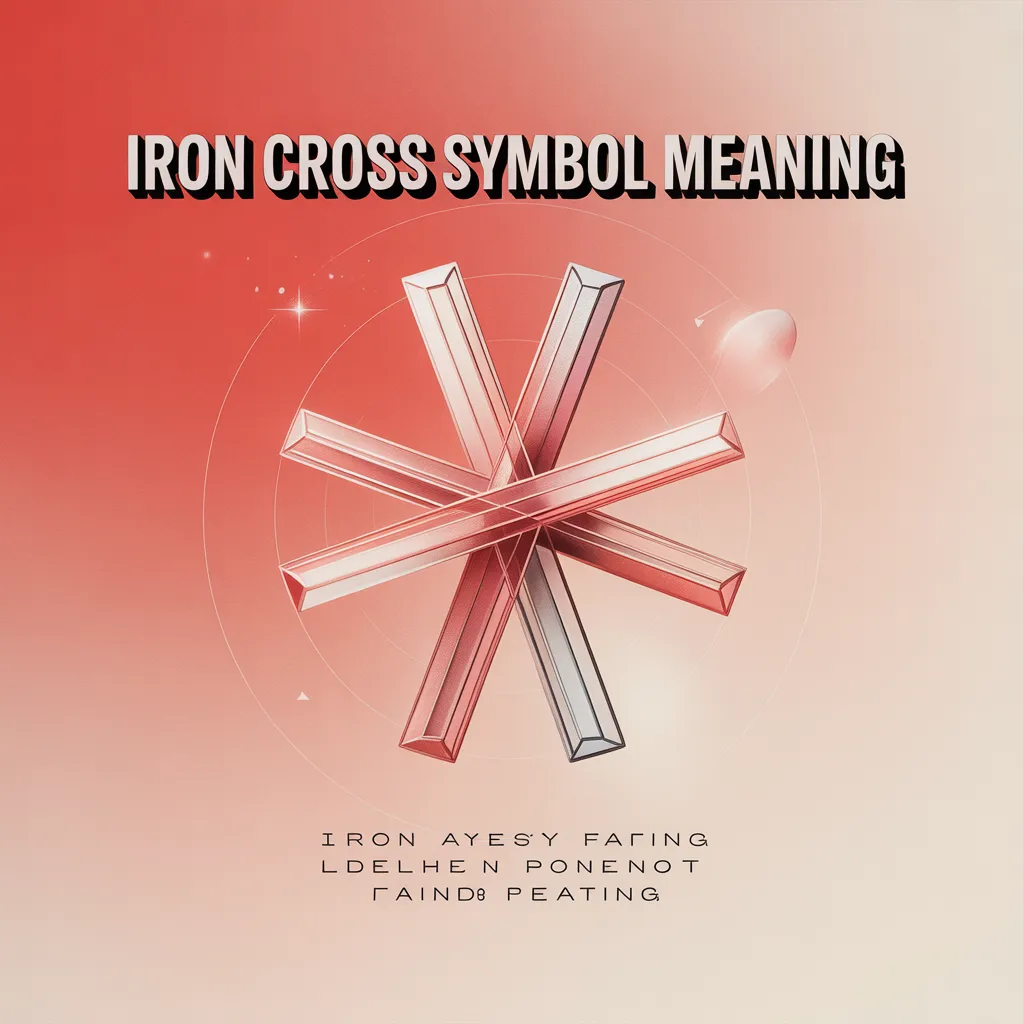 Iron Cross Symbol Meaning 2026