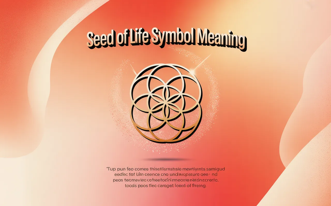 Seed of Life Symbol Meaning 2026