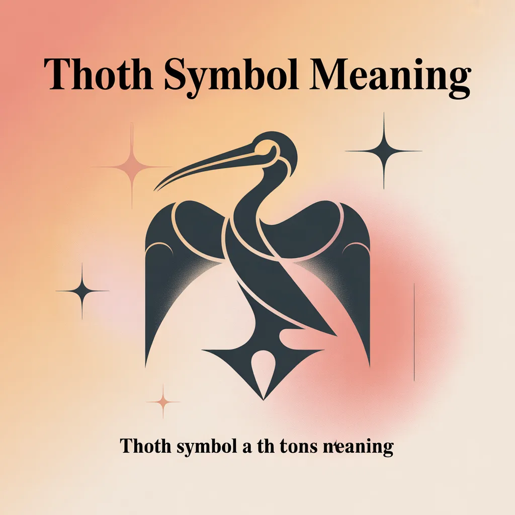 Thoth Symbol Meaning 2026