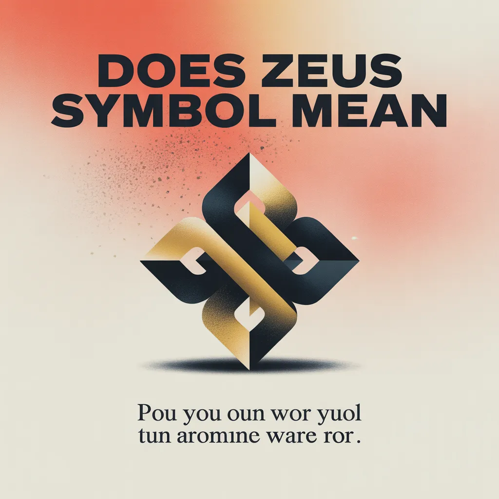 Does Zeus Symbol Mean