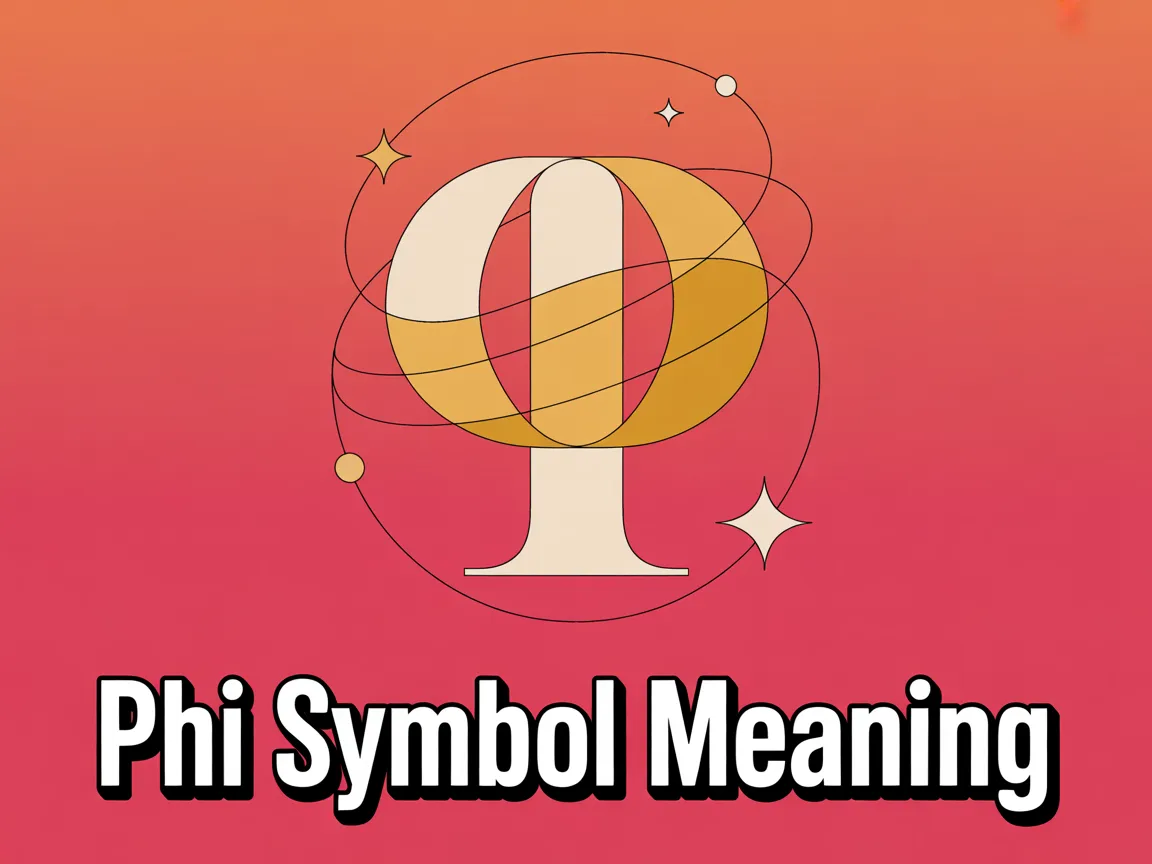 Phi Symbol Meaning 2026