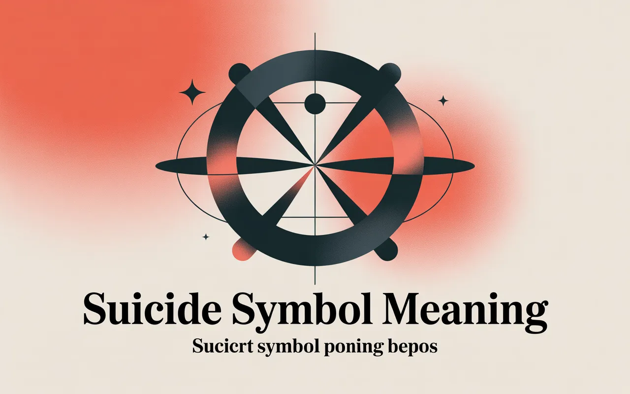 Suicide Symbol Meaning 2026