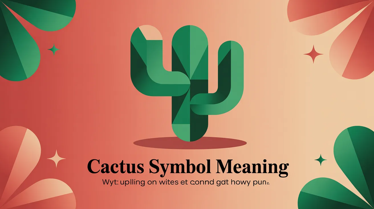 Cactus Symbol Meaning The Powerful Message Behind This Tough 2026