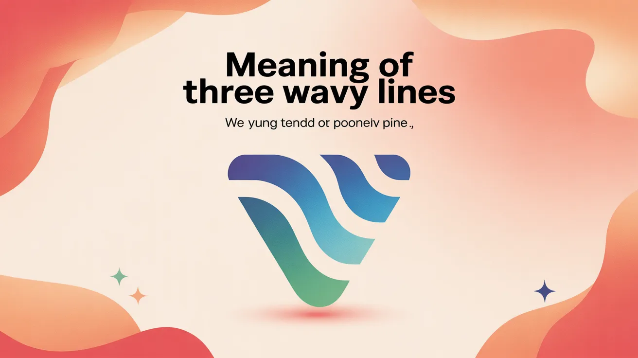 Meaning of Three Wavy Lines 2026
