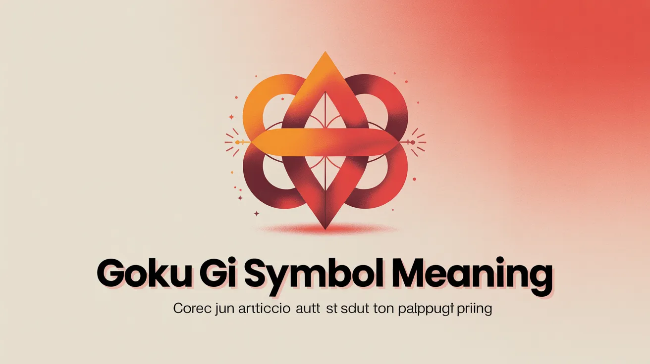 Goku Gi Symbol Meaning 2026