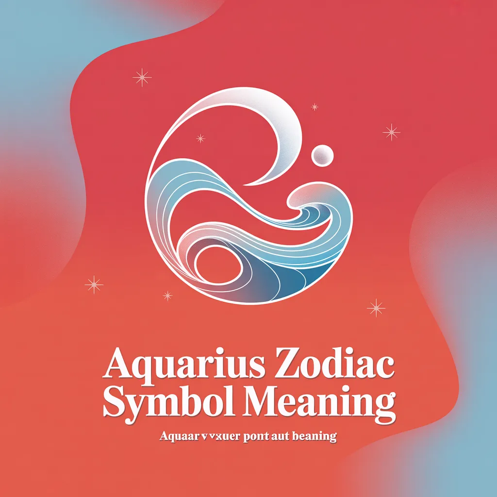 Aquarius Zodiac Symbol Meaning The Hidden Power Behind the Water Bearer ♒2026