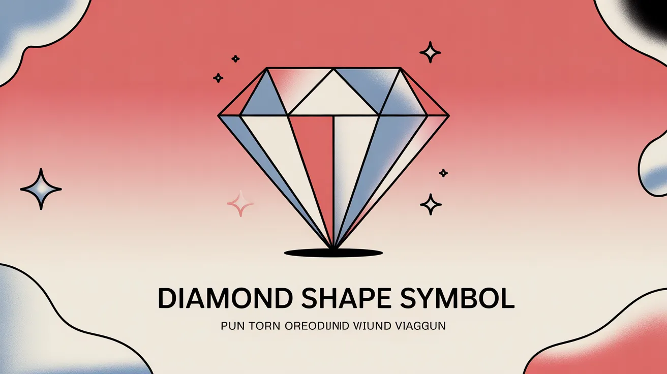 Diamond Shape Symbol 2026