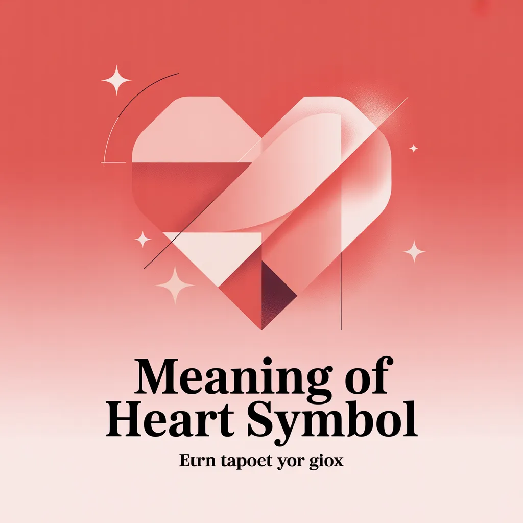 Meaning of Heart Symbol 2026