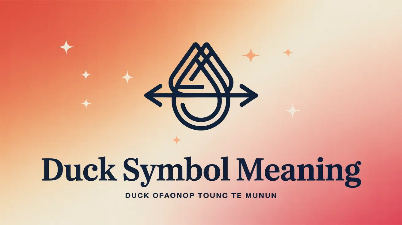 Duck Symbol Meaning 2026
