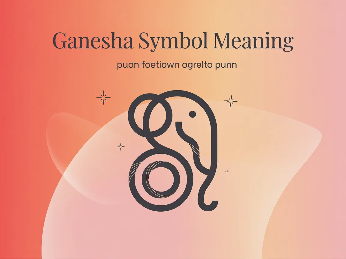 Ganesha Symbol Meaning A Deep Human Guide to Its Spiritual Power 2026