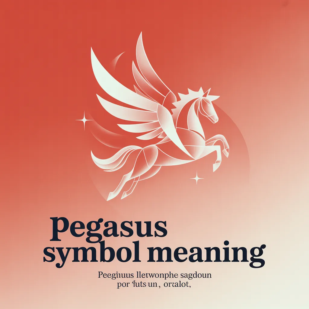 Pegasus Symbol Meaning The Powerful Message Behind the Legendary Winged Horse 2026