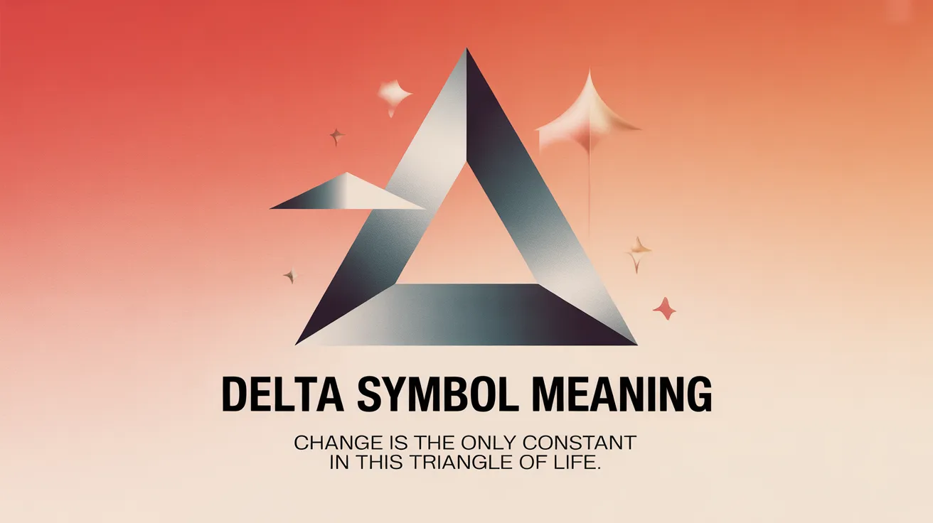 Delta Symbol Meaning 2026