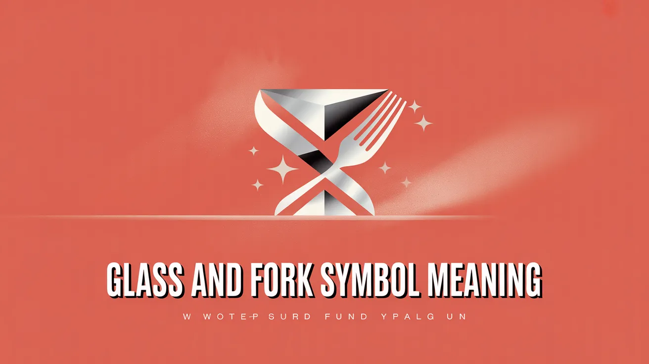 Glass and Fork Symbol Meaning 2026