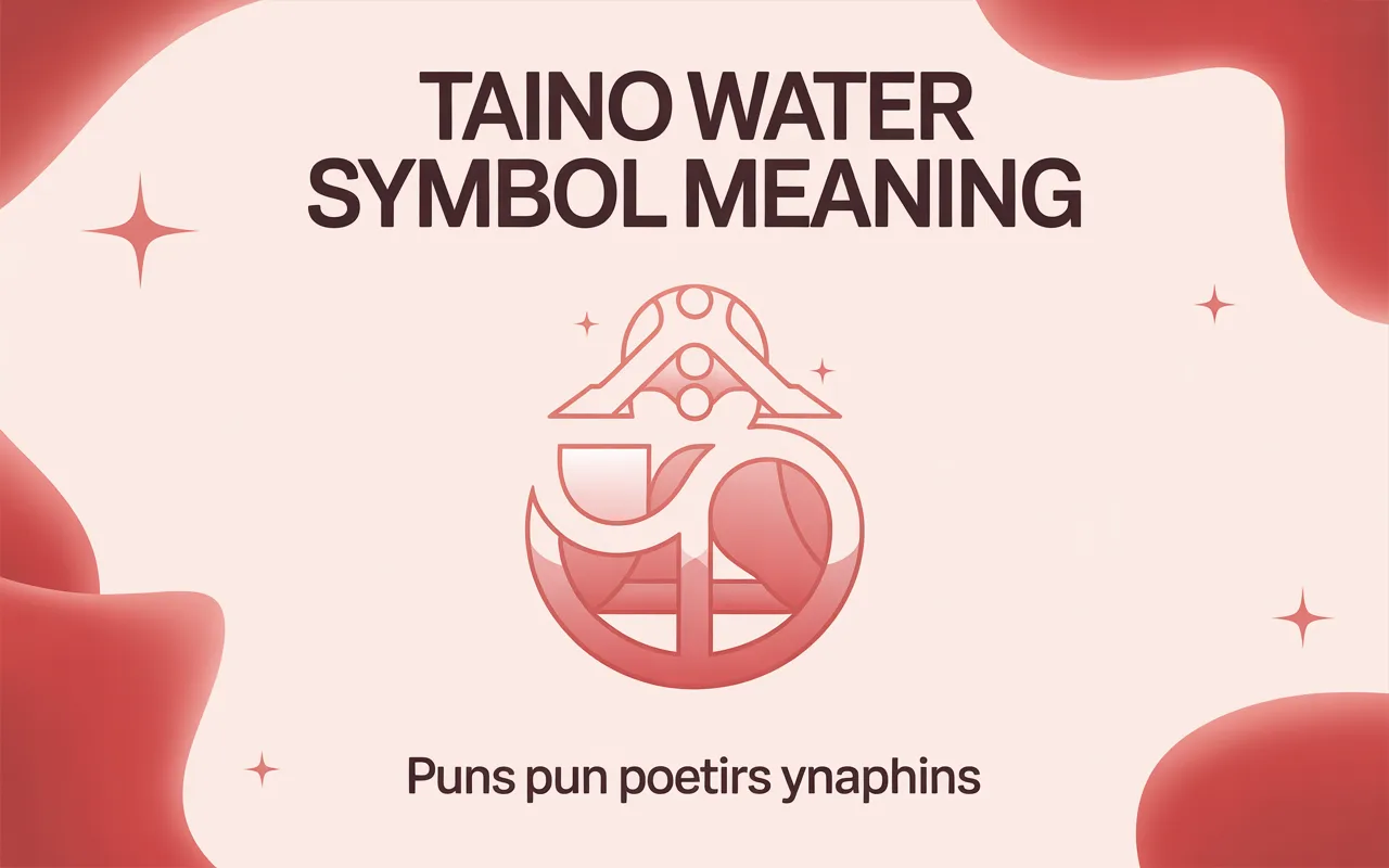 Taino Water Symbol Meaning History Spiritual Significance Interpretation 2026