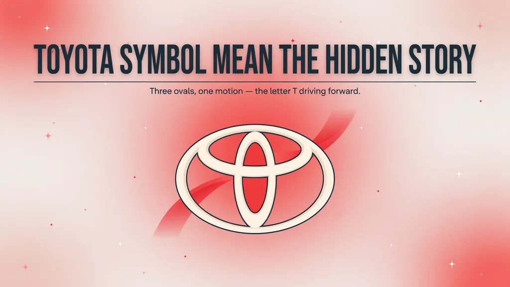 Toyota Symbol Mean The Hidden Story 2026