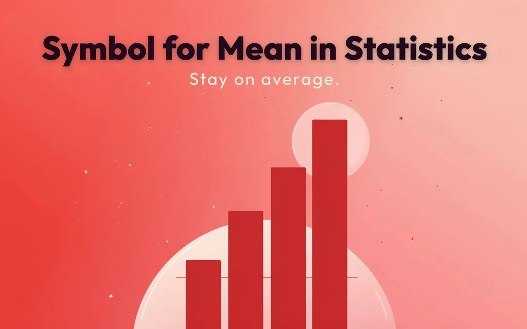 Symbol for Mean in Statistics 2026