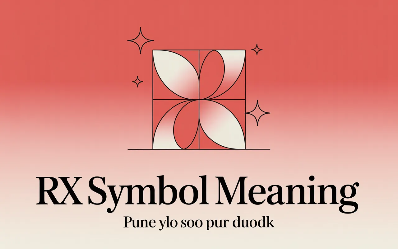 RX Symbol Meaning 2026