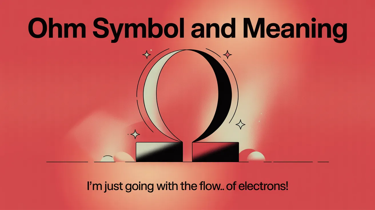 Ohm Symbol and Meaning 2026