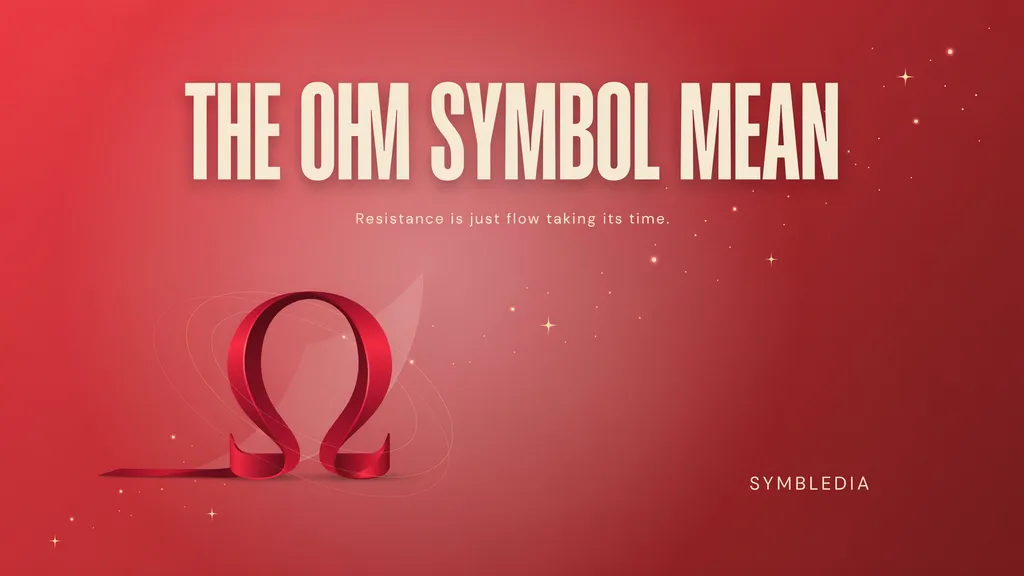 the Ohm Symbol Mean 2026