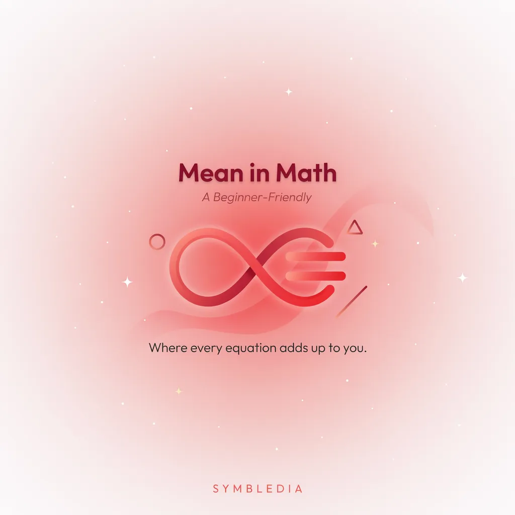 Mean in Math A Beginner-Friendly 2026