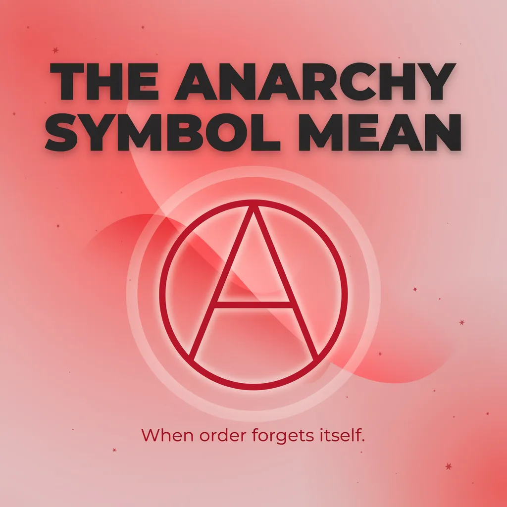 the Anarchy Symbol Mean 2026