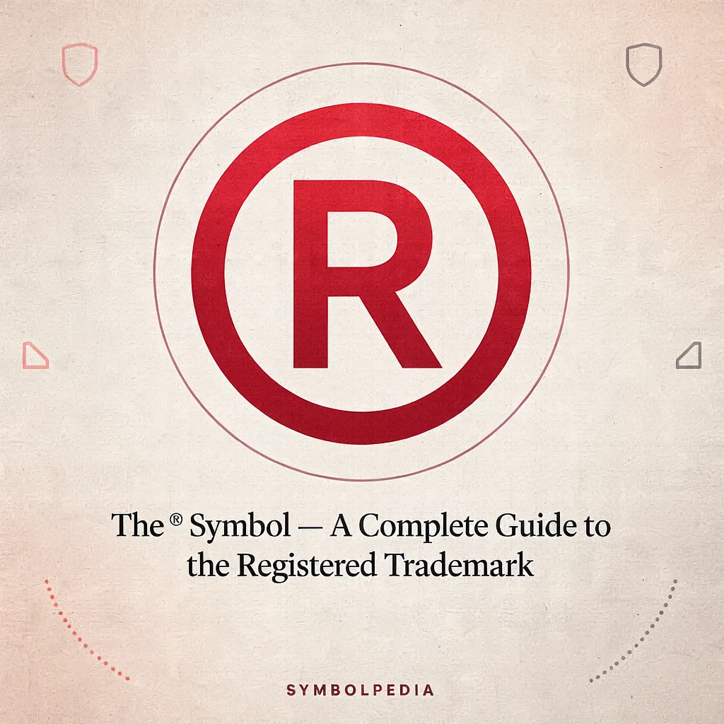 the ® Symbol Mean A Complete Guide to the Registered 2026