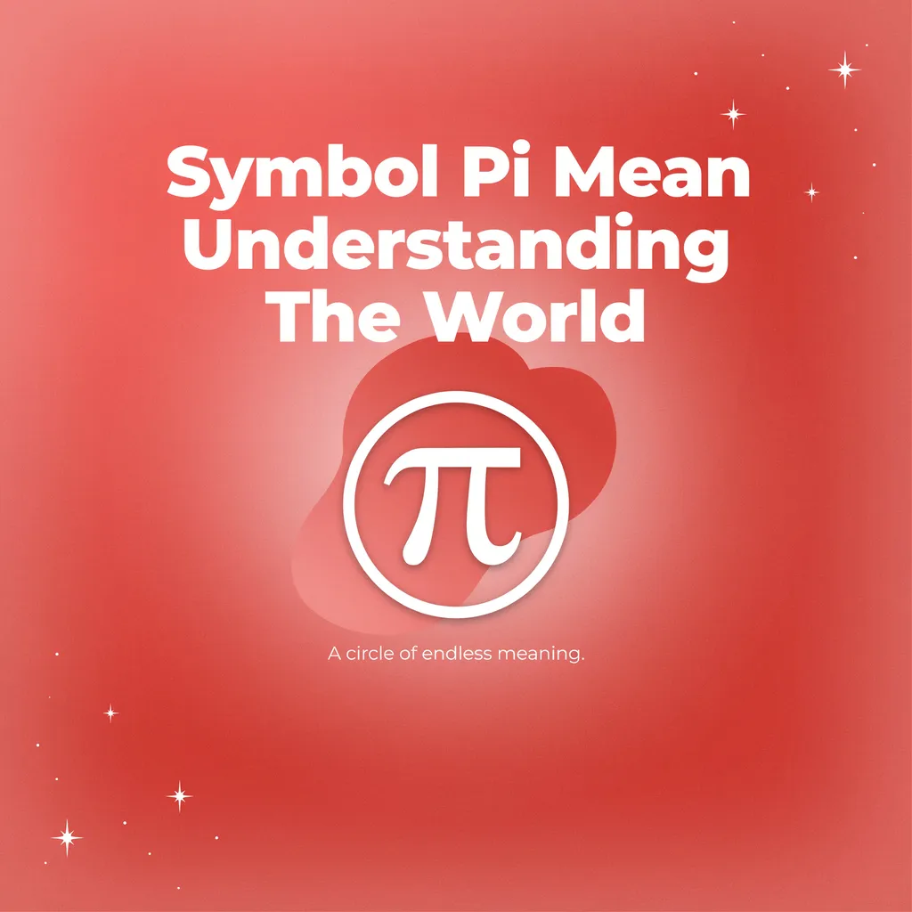 Symbol Pi Mean Understanding the World's 2026