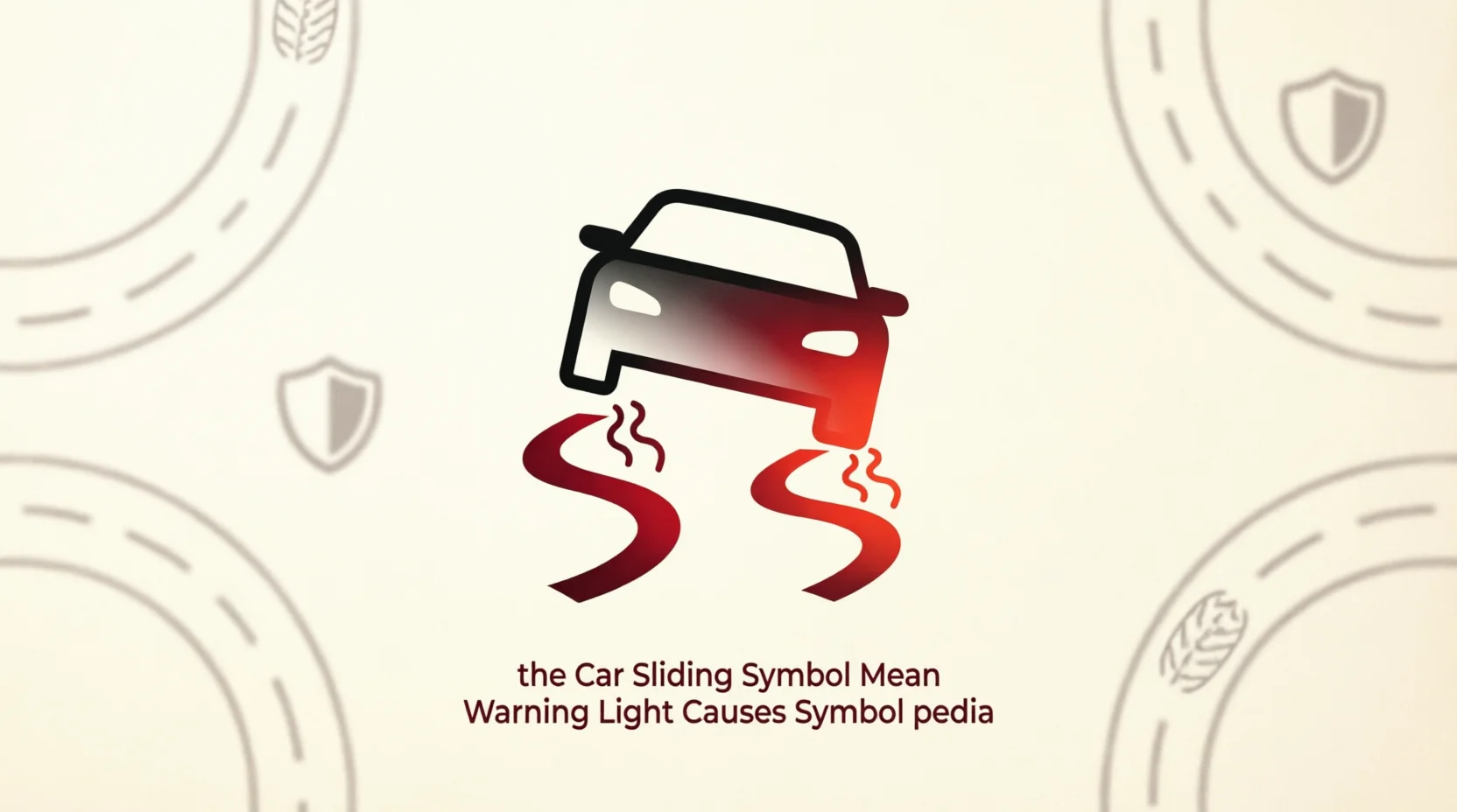 Car Sliding Symbol Mean Warning Light 2026