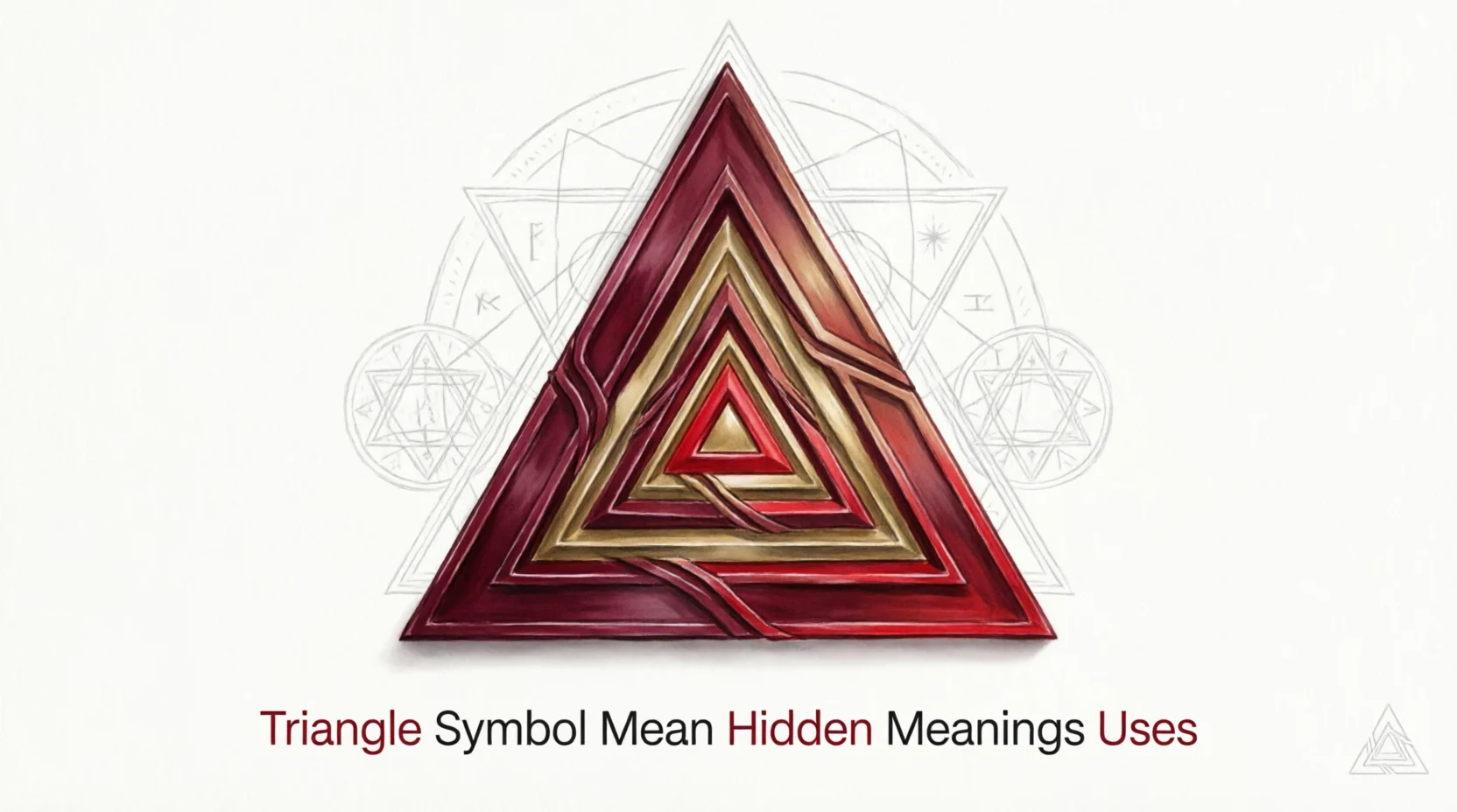 Triangle Symbol Mean Hidden Meanings Uses 2026
