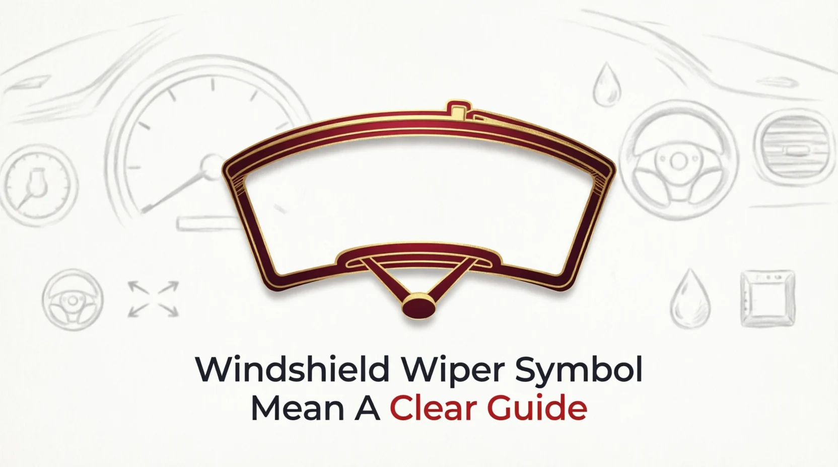 Windshield Wiper Symbol Mean A Clear 2026