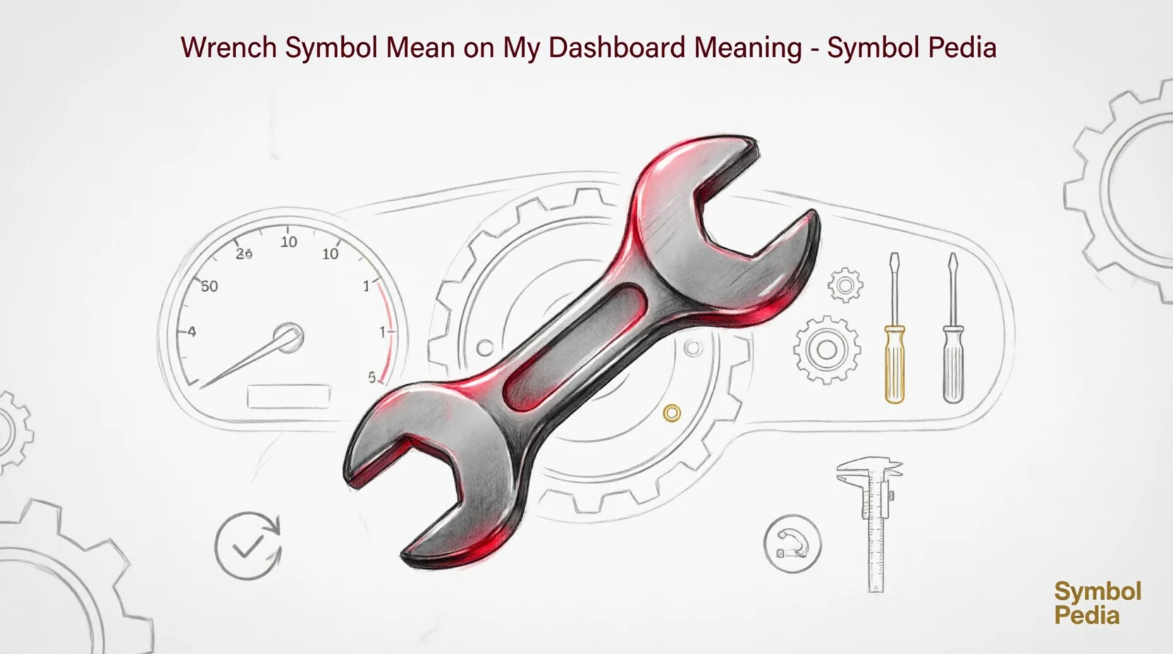 Wrench Symbol Mean on My Dashboard Meaning 2026