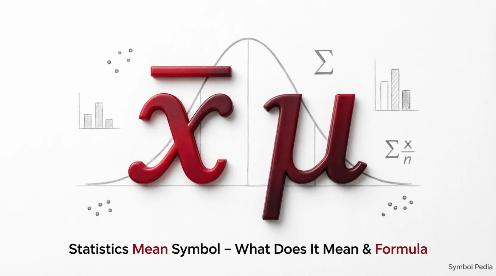 Statistics Mean Symbol What Does It Mean Formula 2026