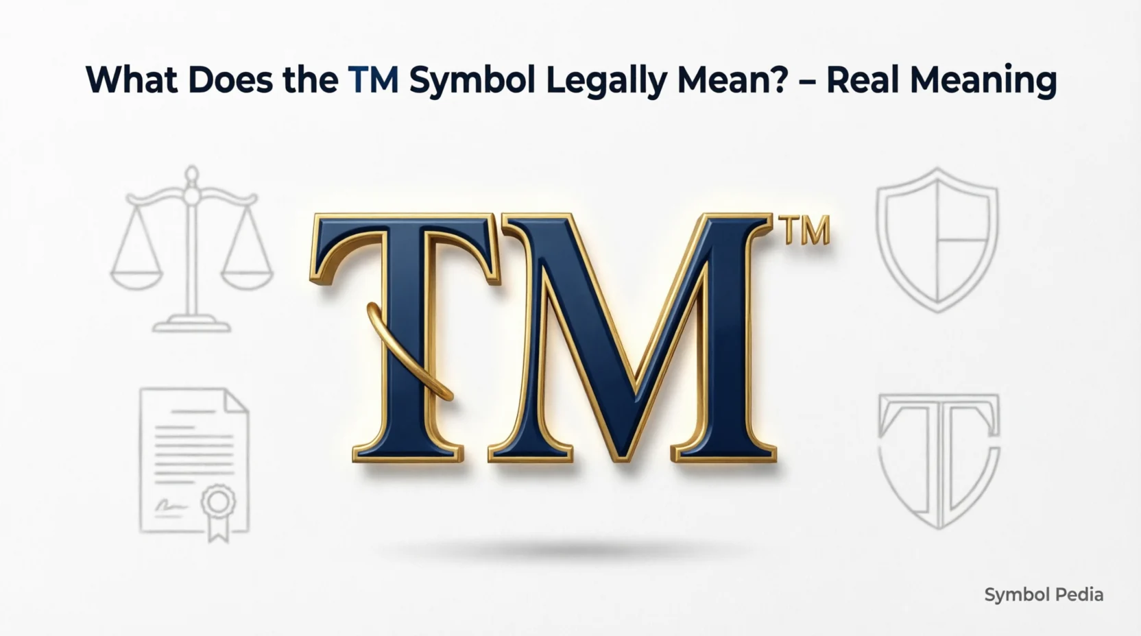TM Symbol Legally Mean Real Meaning 2026