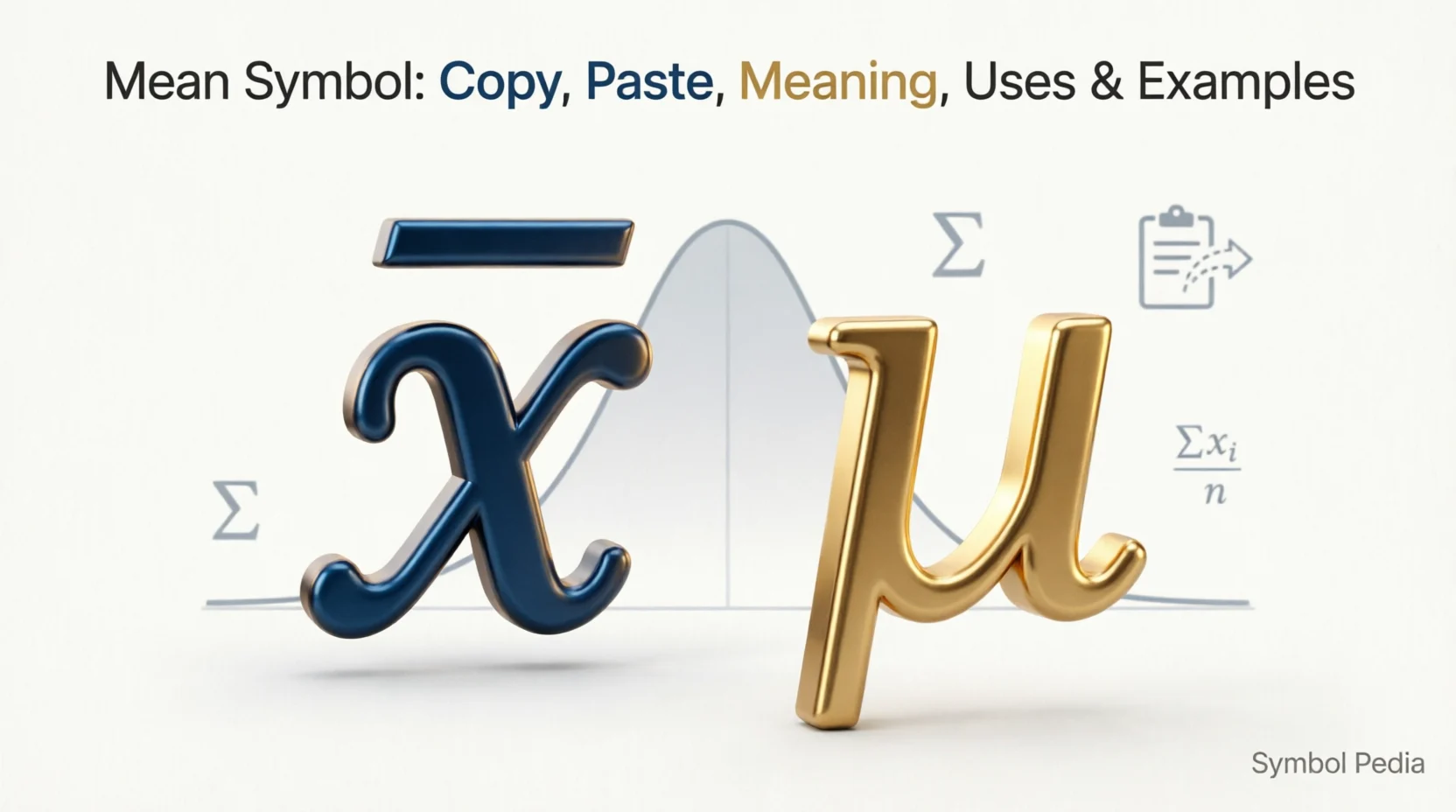 Mean Symbol Copy Paste Meaning Uses Examples 2026