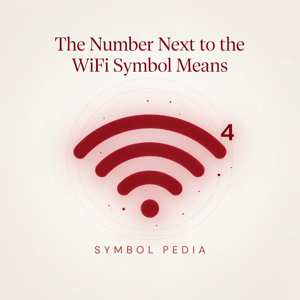 the Number Next to the WiFi Symbol Mean 2026