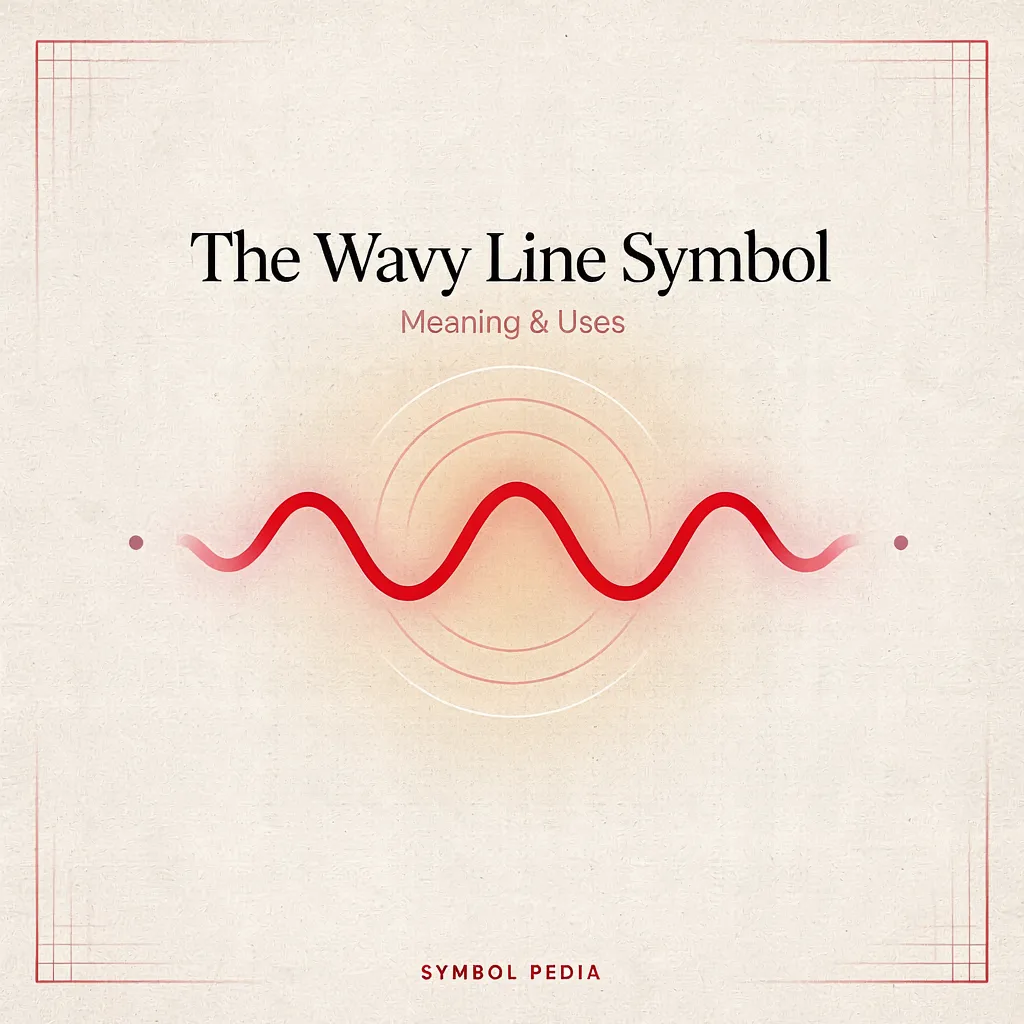 the Wavy Line Symbol Mean Meaning Uses 2026