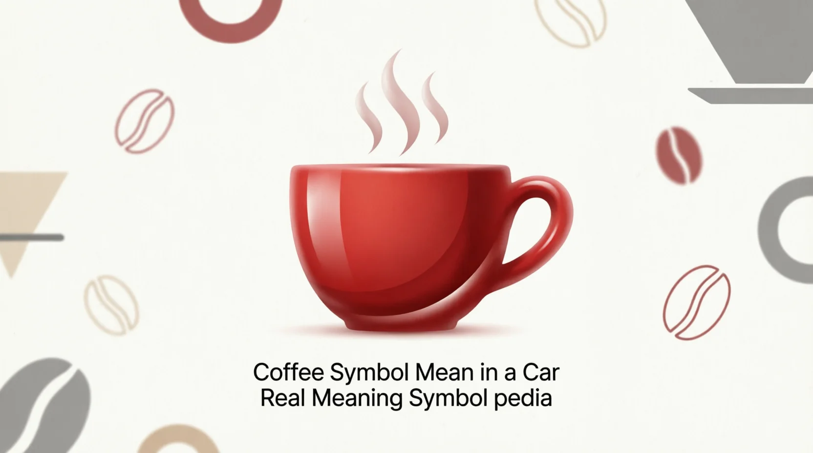 Coffee Symbol Mean in a Car Real Meaning 2026