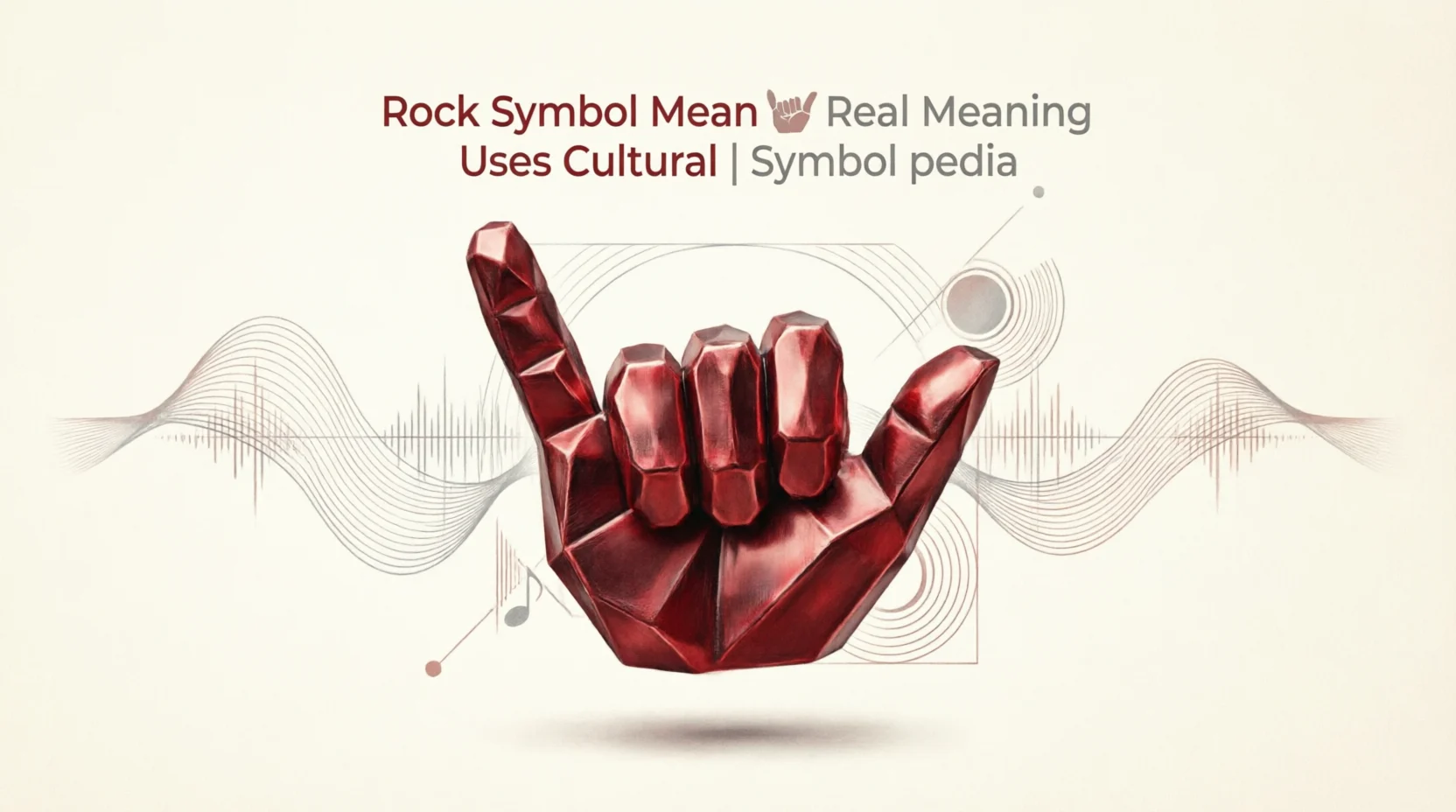 Rock Symbol Mean 🤘 Real Meaning Uses 2026