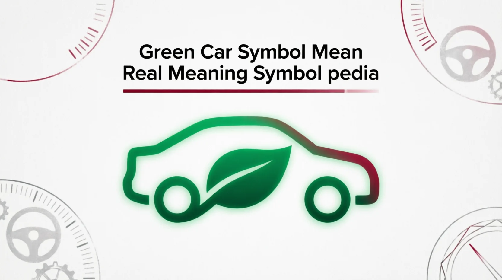 Green Car Symbol Mean Real Meaning 2026