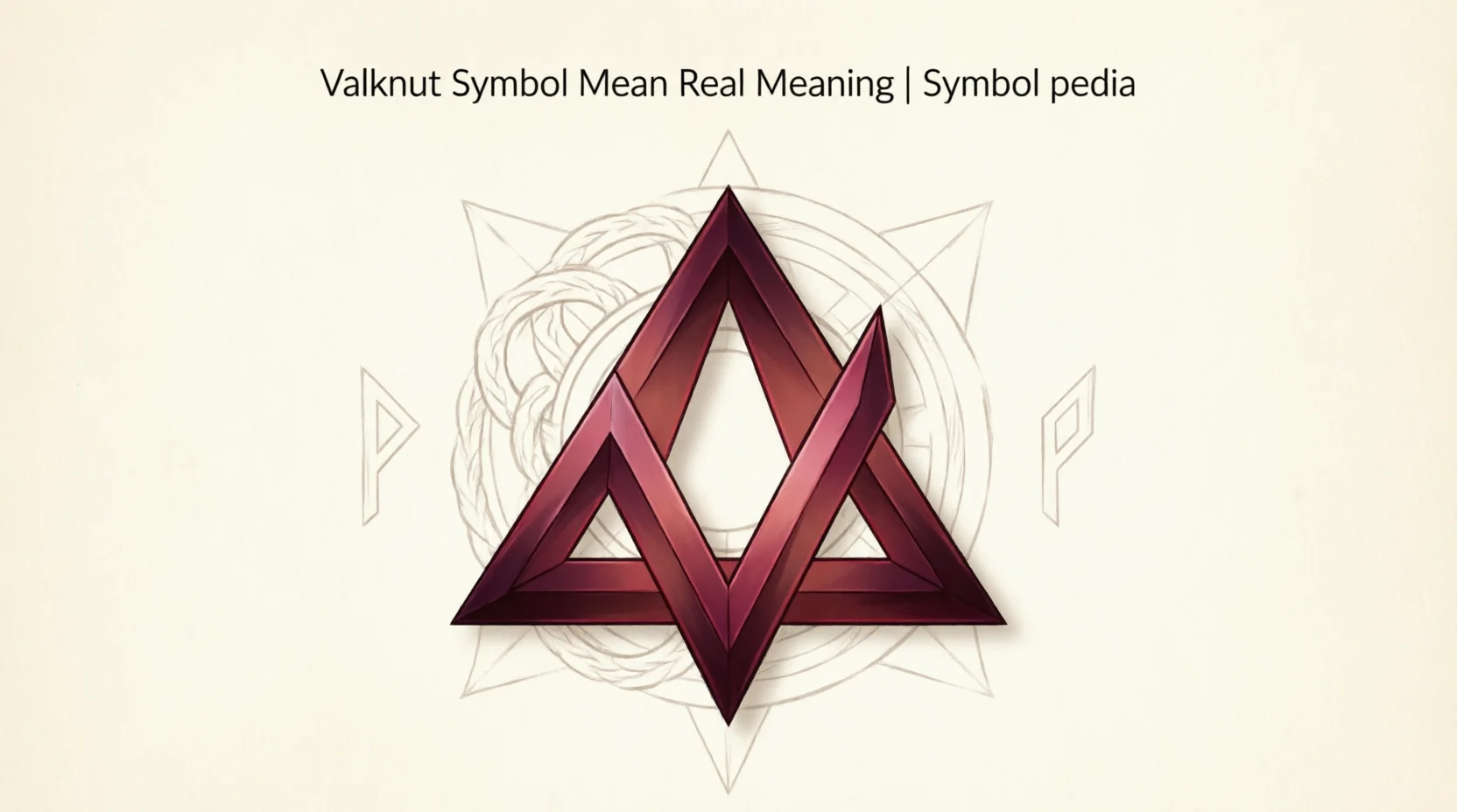 Valknut Symbol Mean Real Meaning History 2026