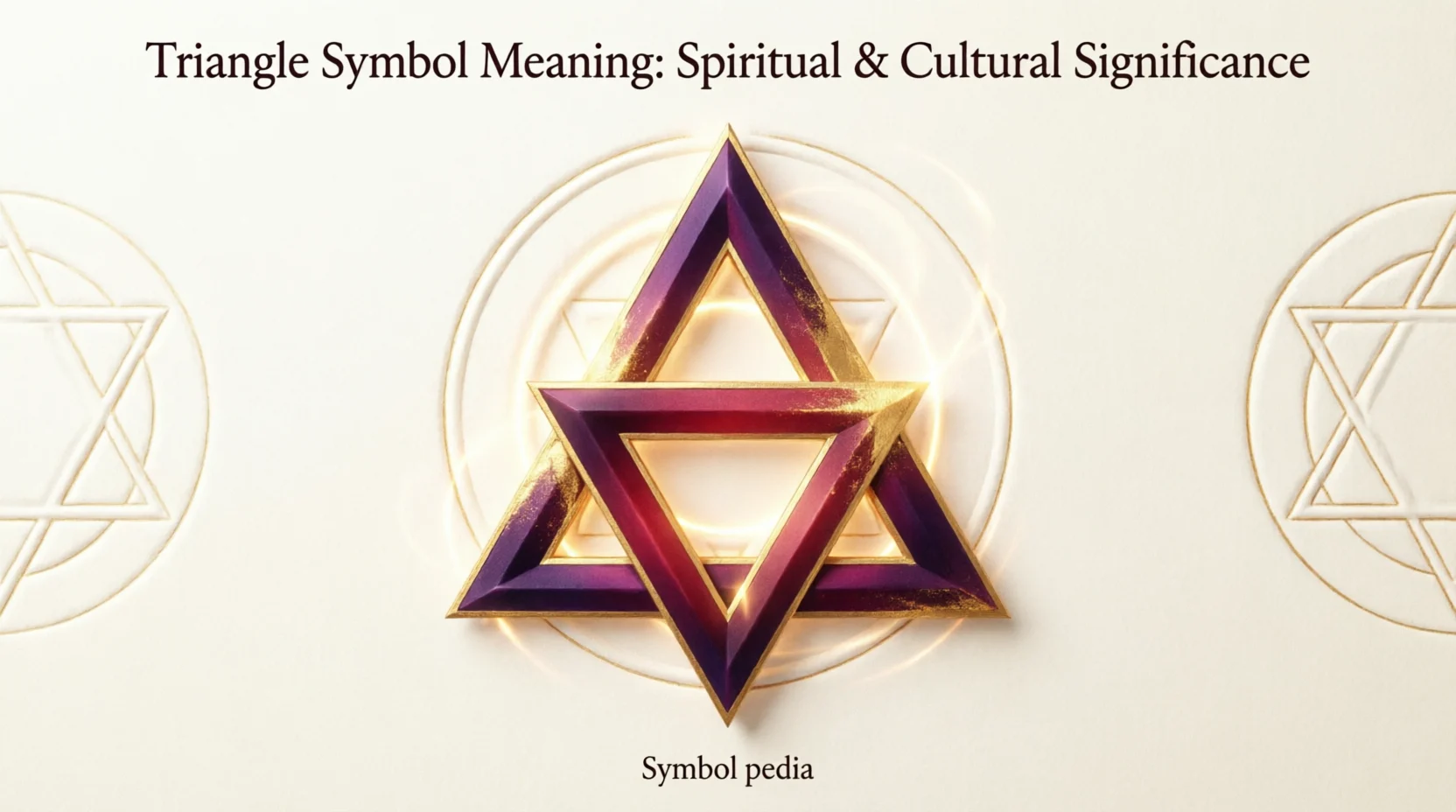 Triangle Symbol Meaning Spiritual 2026