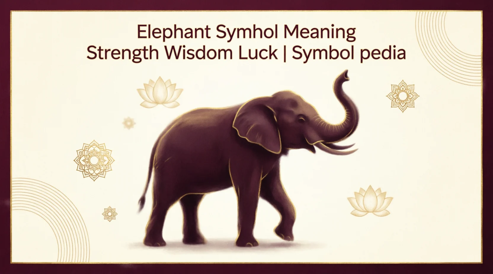 Elephant Symbol Meaning Strength Wisdom 2026