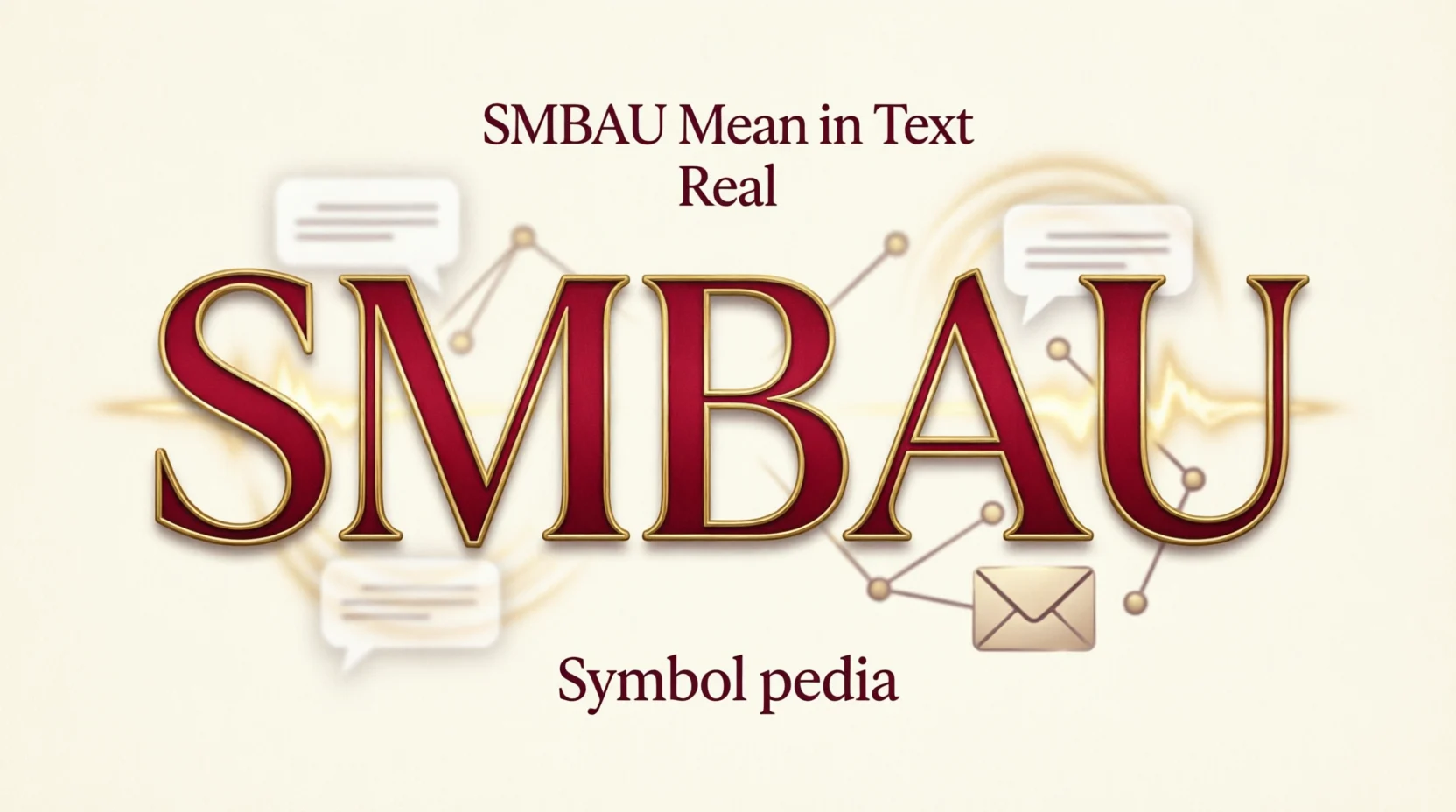 SMBAU Mean in Text Real 2026