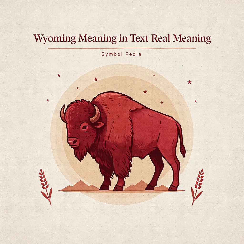 Wyoming Mean in Text Real Meaning 2026
