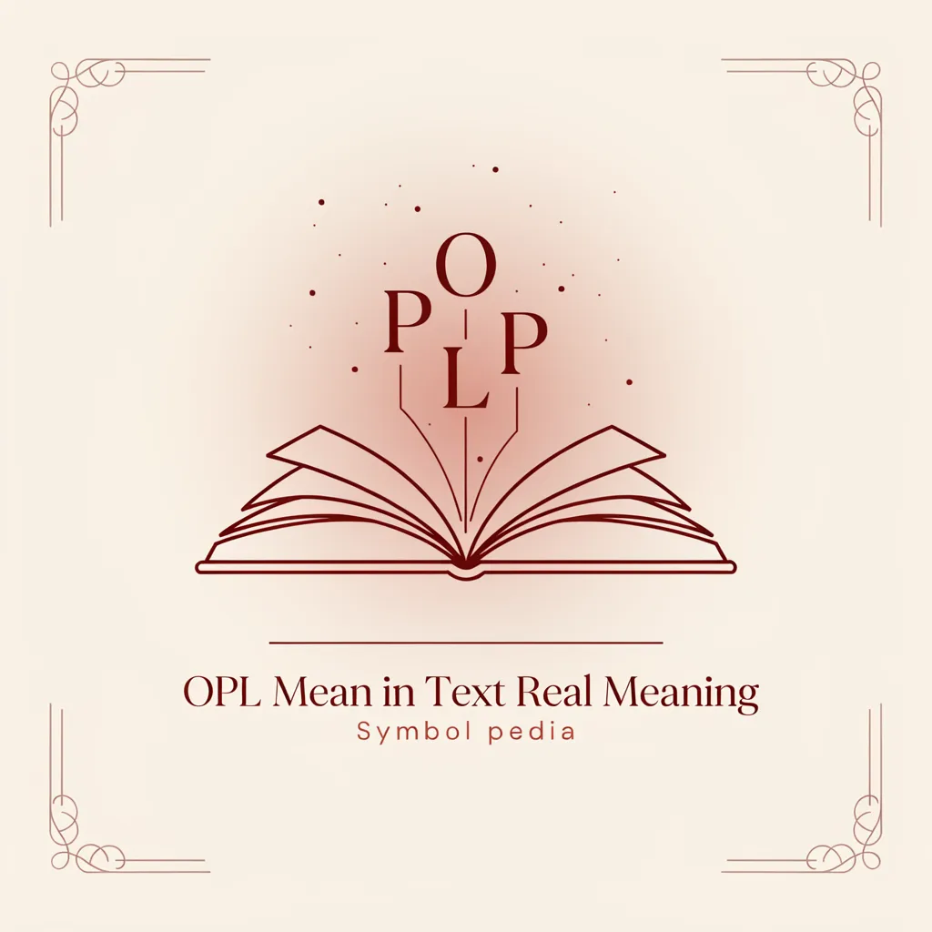 OPL Mean in Text Real Meaning 2026