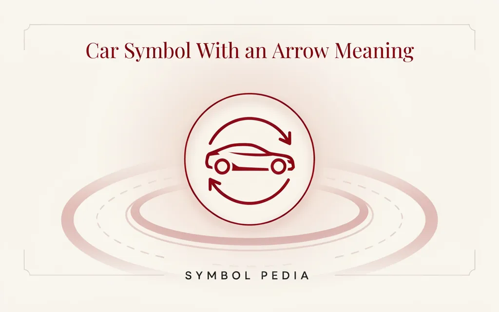 Car Symbol With an Arrow Mean Meaning 2026
