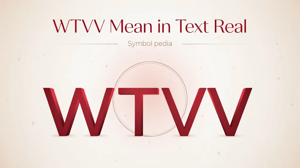 WTVV Mean in Text Real 2026