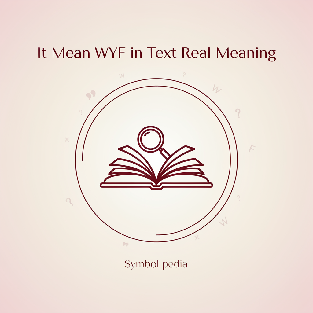 It Mean WYF in Text Real Meaning 2026