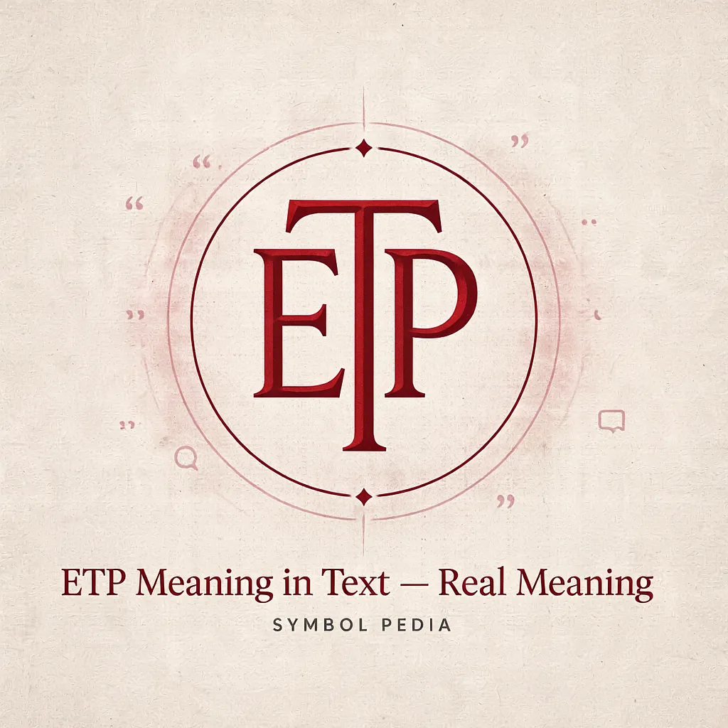 ETP Mean in Text Real Meaning 2026